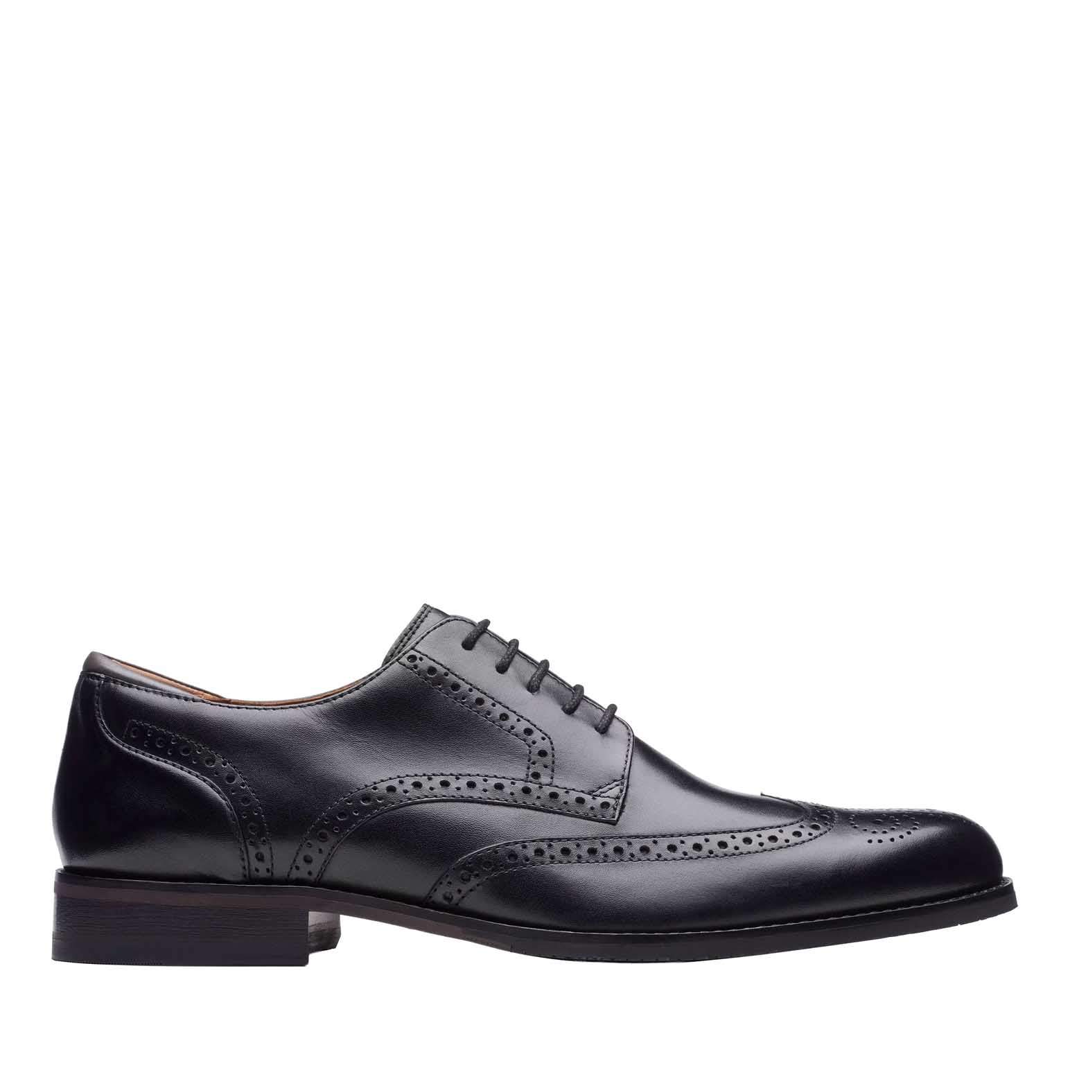 Clarks Mens Craft Arlo Limit Black Leather